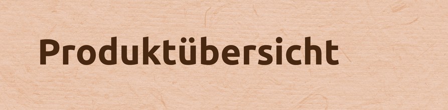 Produktübersicht